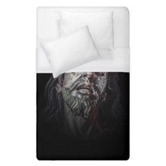 Jesuschrist Face Dark Poster Duvet Cover (single Size) by dflcprints