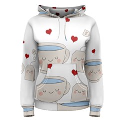 Cute Tea Women s Pullover Hoodie by Valentinaart