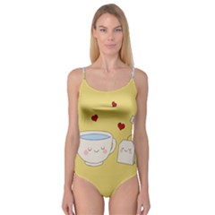 Cute Tea Camisole Leotard  by Valentinaart