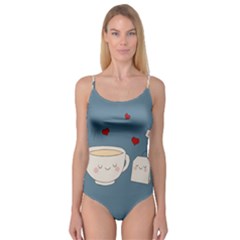 Cute Tea Camisole Leotard  by Valentinaart