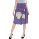 Cute Tea Midi Beach Skirt View1