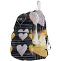 modern heart pattern Foldable Lightweight Backpack View4