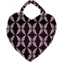 Crimson Print Giant Heart Shaped Tote View2