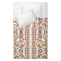 Multicolored Geometric Pattern  Duvet Cover Double Side (single Size) by dflcprints