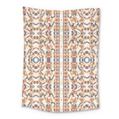 Multicolored Geometric Pattern  Medium Tapestry by dflcprints