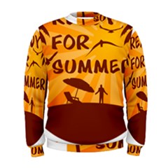 Ready For Summer Men s Sweatshirt by Melcu
