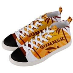Ready For Summer Men s Mid-top Canvas Sneakers by Melcu