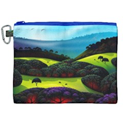 Morning Mist Canvas Cosmetic Bag (xxl) by ValleyDreams