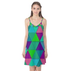 Background Geometric Triangle Camis Nightgown