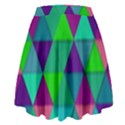 Background Geometric Triangle High Waist Skirt View2