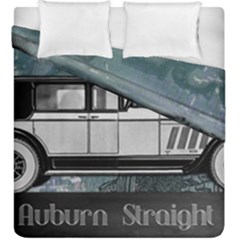 Vintage Car Automobile Auburn Duvet Cover Double Side (King Size)