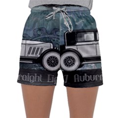 Vintage Car Automobile Auburn Sleepwear Shorts