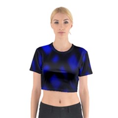 Abstract Plaid Cotton Crop Top