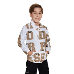 Work Hard Your Bones Wind Breaker (kids) by Melcu