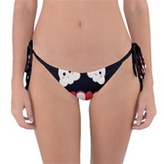 Cute Kawaii Popcorn Reversible Bikini Bottom