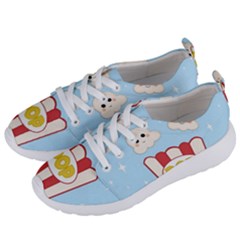 Cute Kawaii Popcorn Women s Lightweight Sports Shoes by Valentinaart