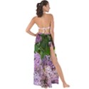 Lilacs 2 Maxi Chiffon Tie-Up Sarong View2