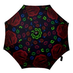 Hot Lips Hook Handle Umbrellas (large) by dawnsiegler