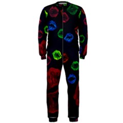 Hot Lips Onepiece Jumpsuit (men)  by dawnsiegler