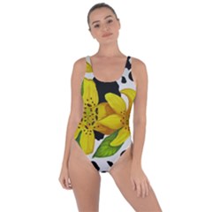 Floral Cow Print Bring Sexy Back Swimsuit