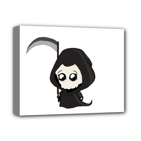 Cute Grim Reaper Deluxe Canvas 14  X 11  by Valentinaart