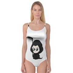 Cute Grim Reaper Camisole Leotard  by Valentinaart