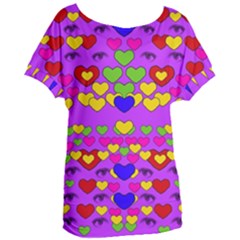 I Love This Lovely Hearty One Women s Oversized Tee