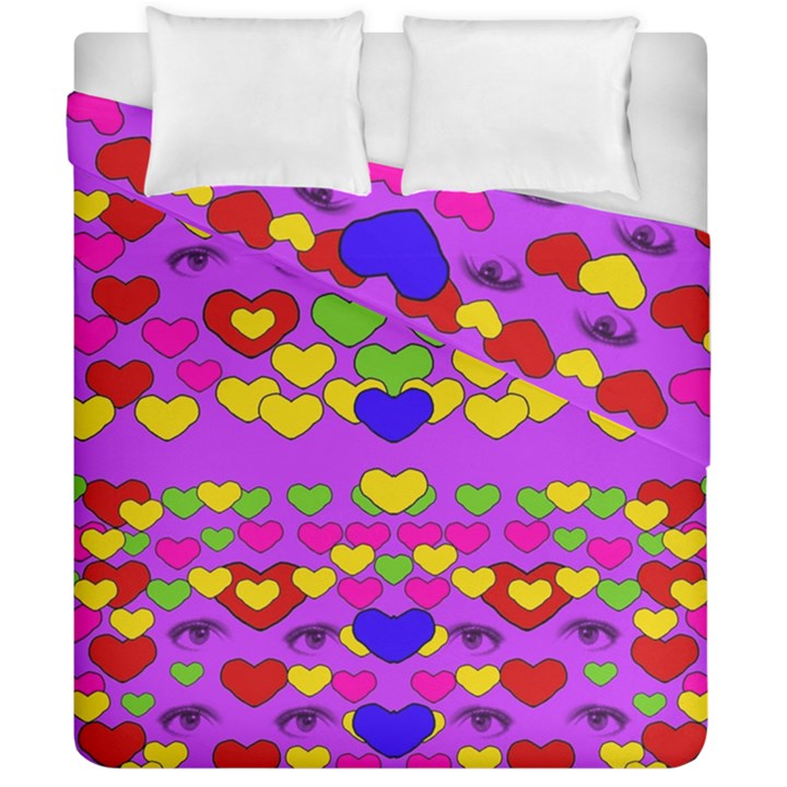 I Love This Lovely Hearty One Duvet Cover Double Side (California King Size)