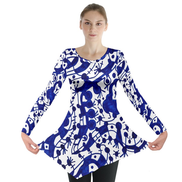 DIRECT TRAVEL Long Sleeve Tunic 