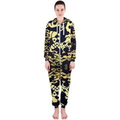 Dna Diluted Hooded Jumpsuit (ladies)  by MRTACPANS