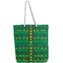 Love Is In All Of Us To Give And Show Full Print Rope Handle Tote (Large) View2