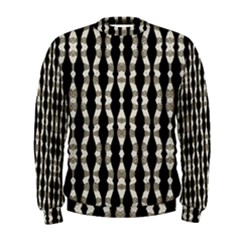 Wavy Stripes Pattern Men s Sweatshirt by dflcprints