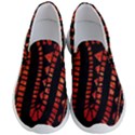 Background Abstract Red Black Men s Lightweight Slip Ons View1