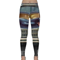 Vintage Car Automobile Classic Yoga Leggings by Nexatart