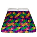 Background Geometric Triangle Fitted Sheet (California King Size) View1