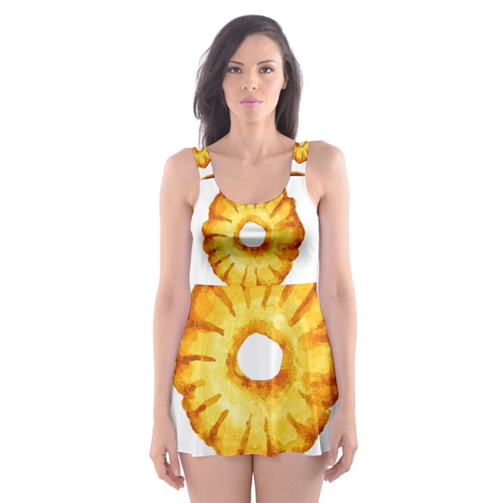 Donuts Skater Dress Swimsuit