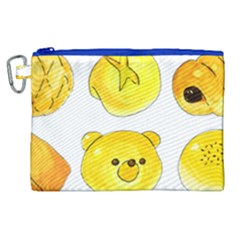 Bread Canvas Cosmetic Bag (xl) by KuriSweets