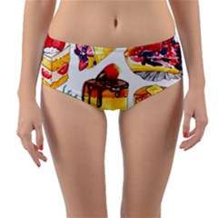 Xoxo Reversible Mid-waist Bikini Bottoms