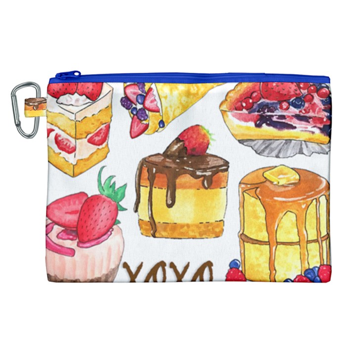 Xoxo Canvas Cosmetic Bag (XL)