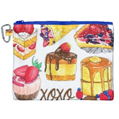 Xoxo Canvas Cosmetic Bag (xxl) by KuriSweets