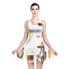 Coffee And Milkshakes Reversible Skater Dress by KuriSweets