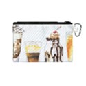 Coffee and milkshakes Canvas Cosmetic Bag (Medium) View2