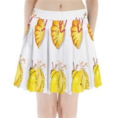 Cute Bread Pleated Mini Skirt by KuriSweets