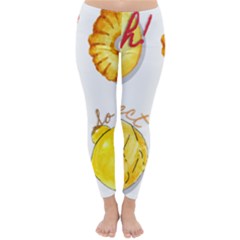 Bread Stickers Classic Winter Leggings