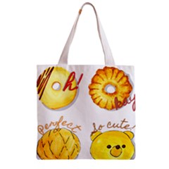 Bread Stickers Zipper Grocery Tote Bag by KuriSweets