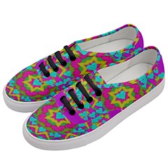 Hearts In A Mandala Scenery Of Fern Women s Classic Low Top Sneakers by pepitasart