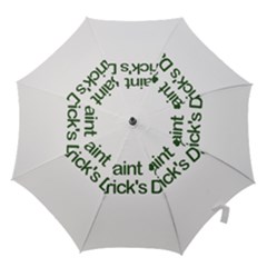  St  Patricks Day  Hook Handle Umbrellas (large) by Valentinaart
