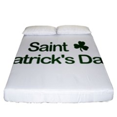  St  Patricks Day  Fitted Sheet (california King Size)