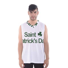  St  Patricks Day  Men s Basketball Tank Top by Valentinaart