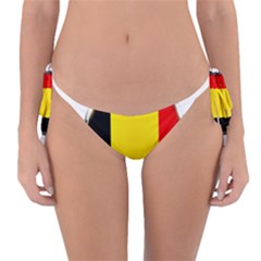 Belgium Flag Country Brussels Reversible Bikini Bottom by Nexatart